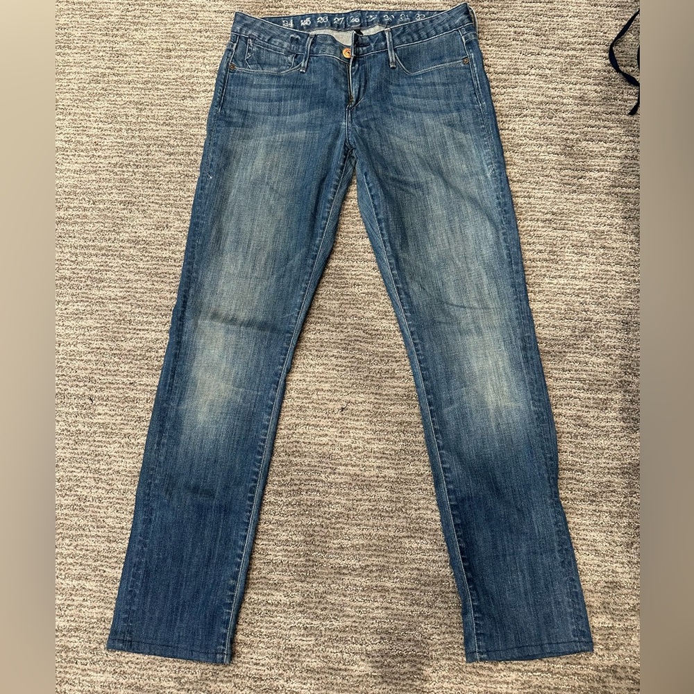 Earnest Sewn Classic Blue Denim Jeans